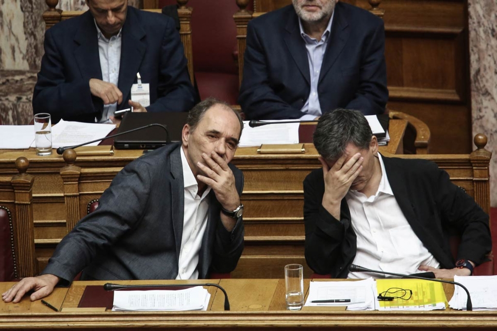 Tsipras had to rely on opposition groups including PASOK to win a parliamentary majority on Friday in favour of the 86 billion euro bailout programme