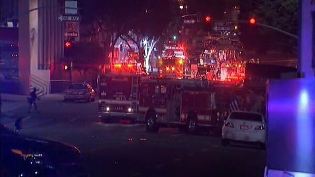 Explosion at LA building injures sends 2 to hospital