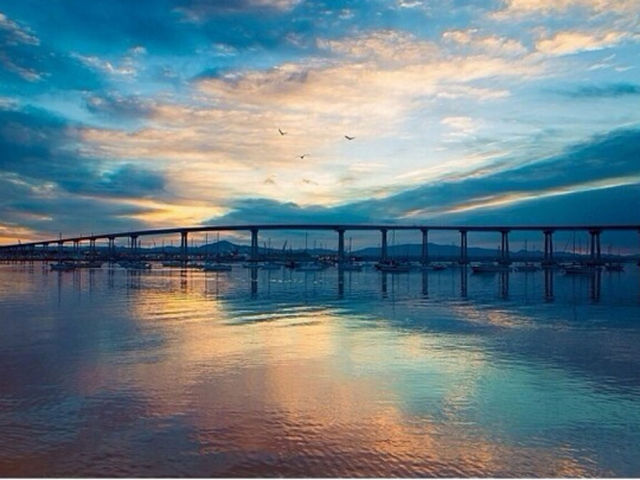 FILE- An early morning view of the Coronado Bridge. December 2014