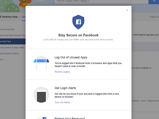 Facebook pushes out Security Checkup tool worldwide