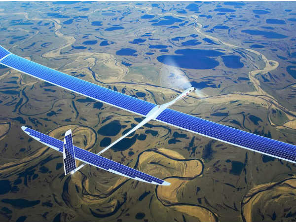 Facebook's solar-powered internet plane looks like a stealth bomber