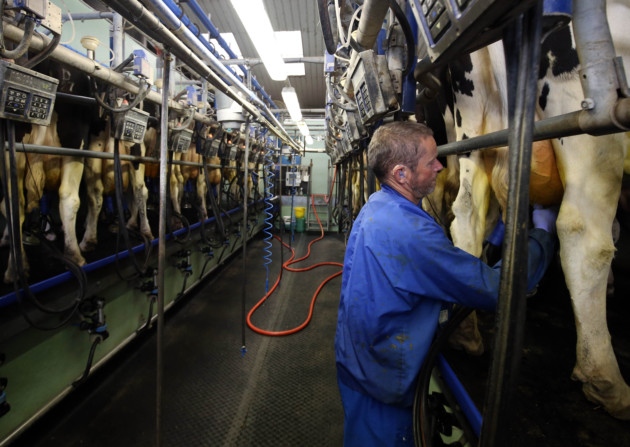 Farmers are feeling the pressure as milk prices fall