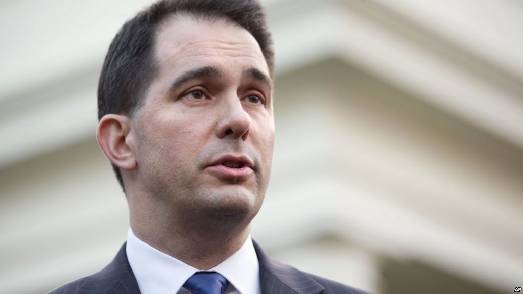 File- Wisconsin Governor Scott Walker