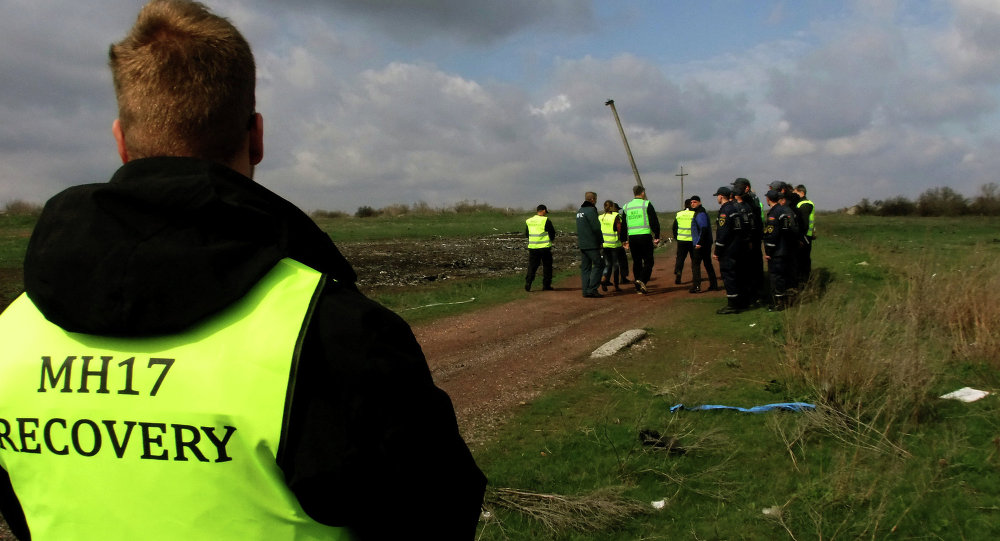 Dutch and Malaysian experts visit site of Malaysia Airlines flight MH17 plane crash