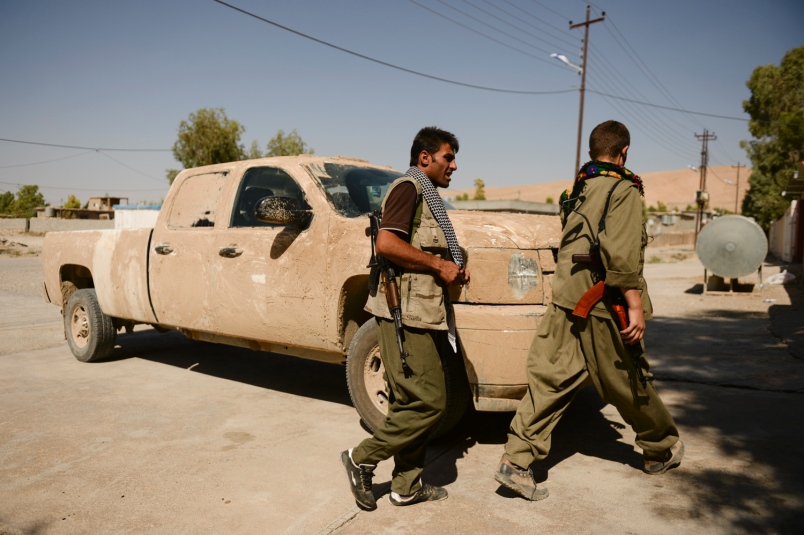 PKK fighters in Iraq