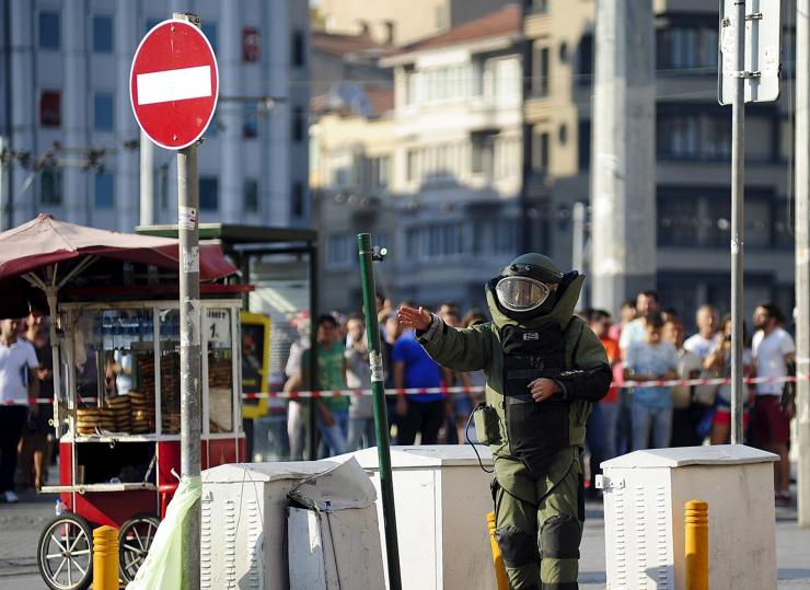 A Bomb Disposal Expert In Turkey