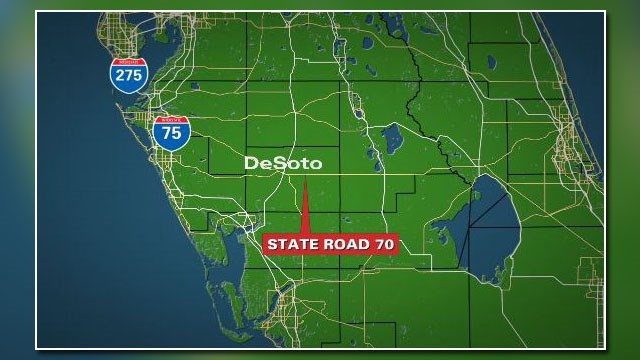 Five dead, child injured in hydroplaning wreck in DeSoto County, Florida