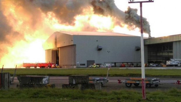 Dublin airport fire: Flights disrupted from international airport