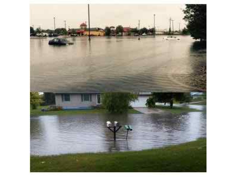 Heavy Rain Causes Flash Flooding in Lansing