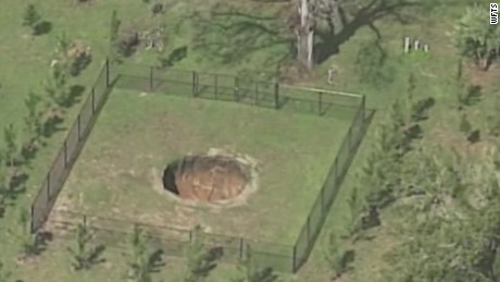 Sinkhole opens at Seffner site where man was swallowed to his death