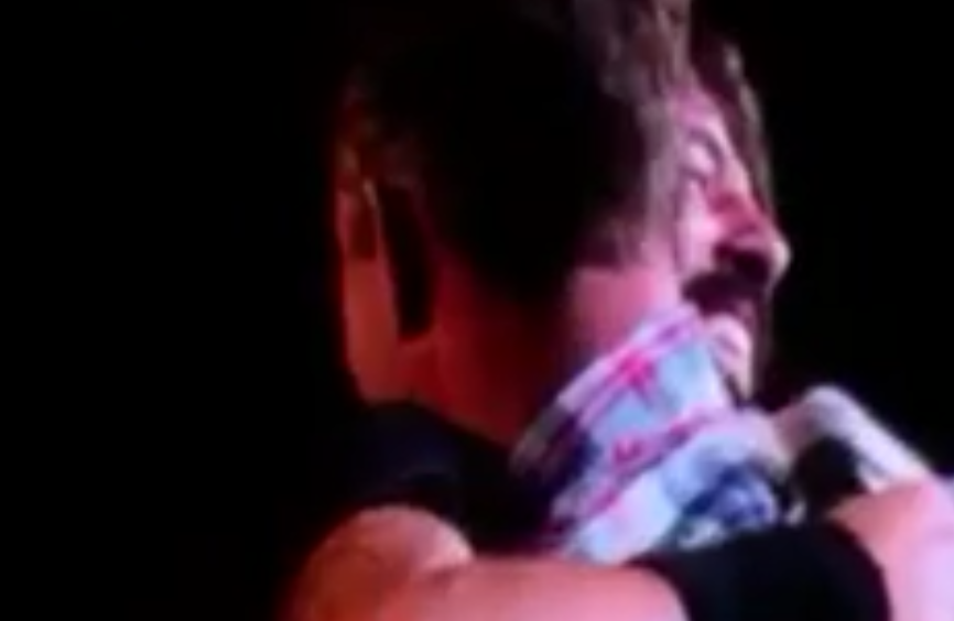 Foo Fighters singer Dave Grohl brings crying fan on stage for duet