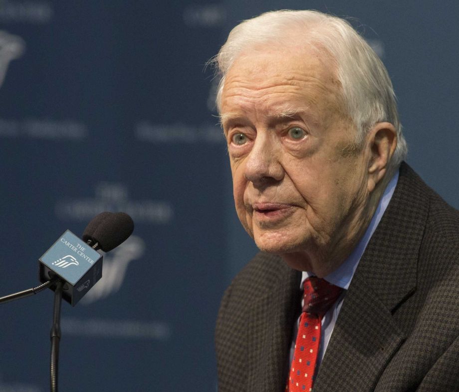 Former President Jimmy Carter said that he has been given a diagnosis of cancer