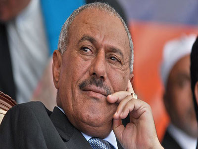 Former Yemeni President Ali Abdullah Saleh