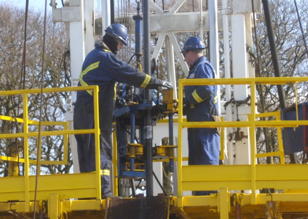 Fracking is due to begin at the Cuadrilla gas site Preese Hall in Weeton