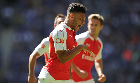 GETTYAlex Oxlade Chamberlain scored the only goal of the game