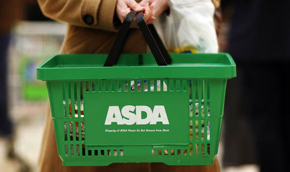 Asda supermarket shopper