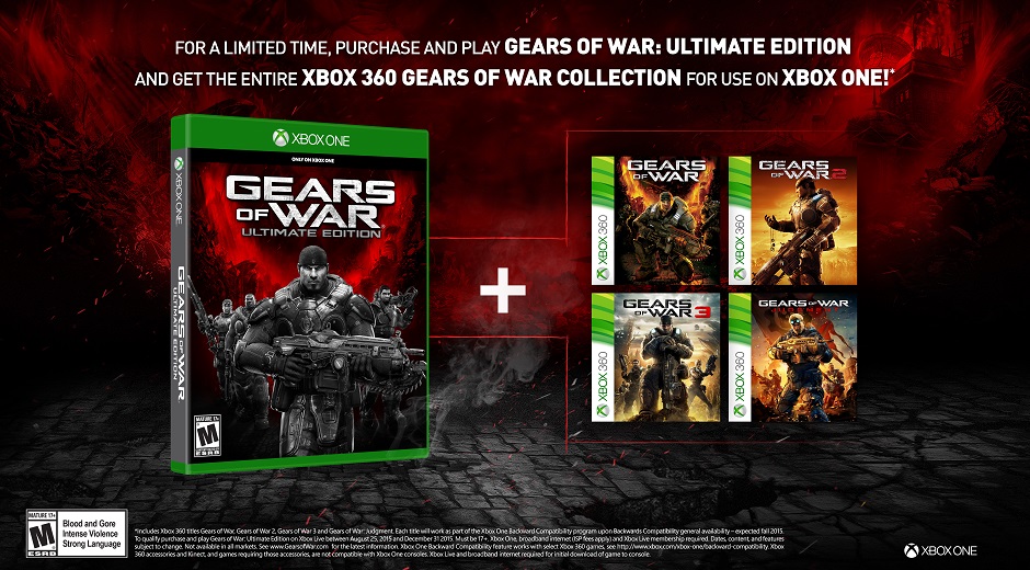 “Gears of War: Ultimate Edition” Comes With Entire “Gears” Collection For Free