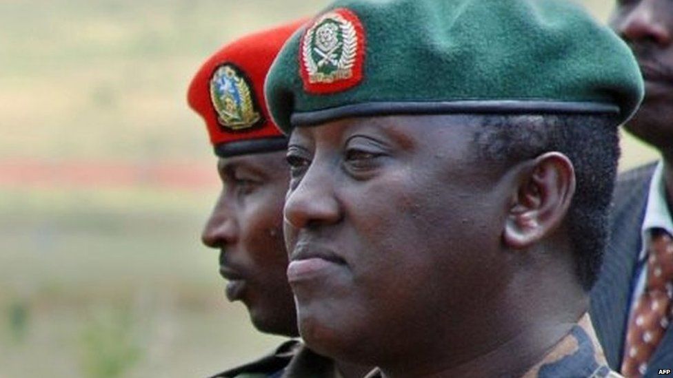 17 2010 shows Rwandan Lieutenant General Karenzi Karake at Nasho Military training school in Kirehe District in Rwanda's Eastern Province