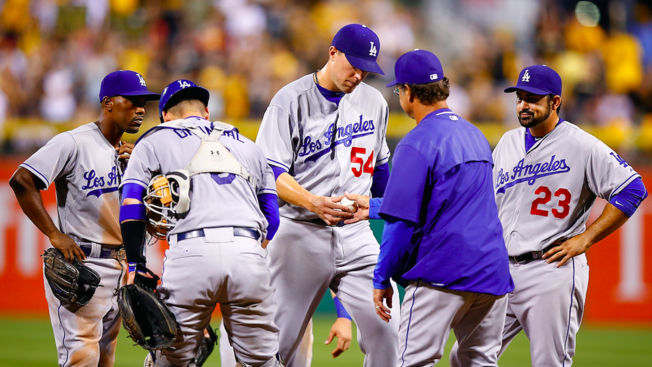 Clayton Kershaw Slams Ball on Field, Throws It into Dugout in Frustration