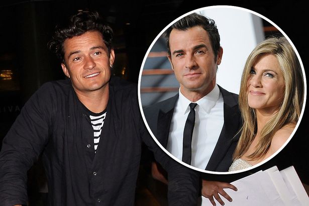 Orlando Bloom talks about Jen and justin wedding