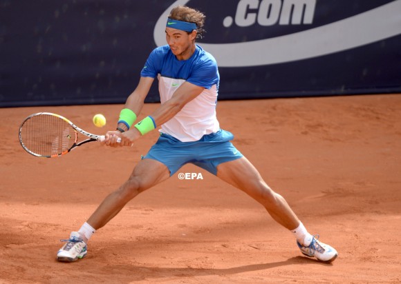 Rafael Nadal wins 2015 Hamburg Open after beating Fabio Fognini in straight sets