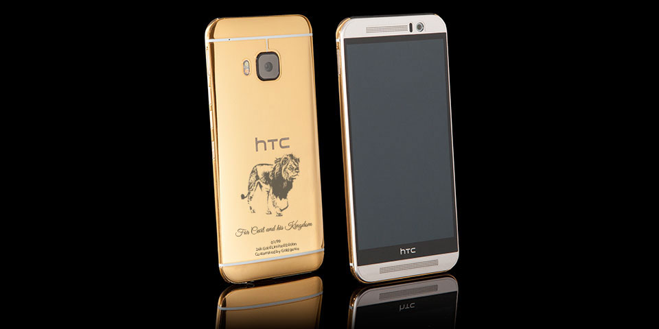 HTC One in Gold