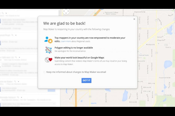 Google Map Maker reopens in 45 more countries including the US