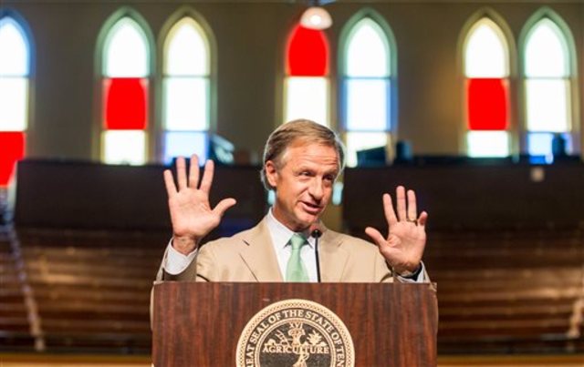 Haslam Looking At ways To Fund Transportation Projects