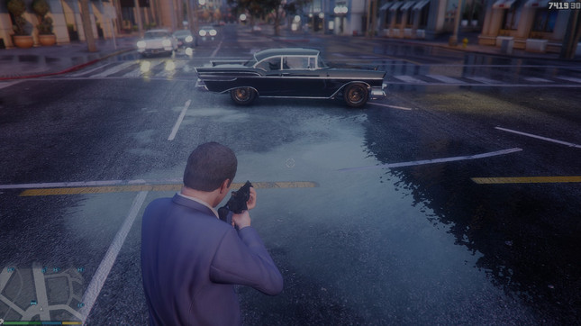 GTA V graphical mod makes a pretty game prettier