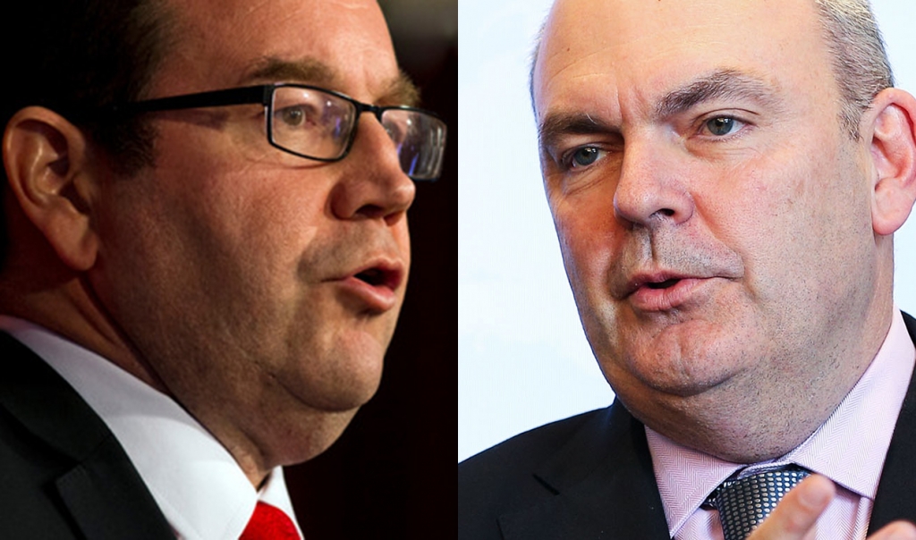 Grant Robertson and Steven Joyce