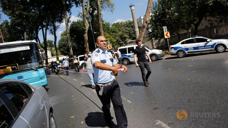 Explosion and Gunfire Heard at Dolmabahce Palace in Istanbul