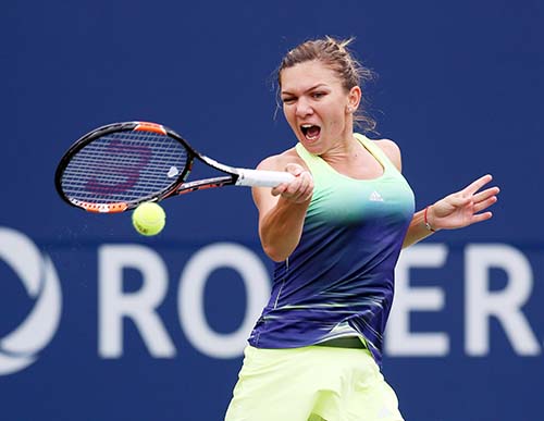 Happy Halep eases into third round of Rogers Cup