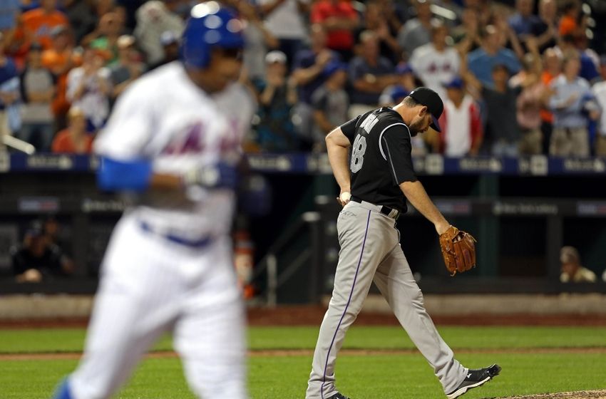 Colorado Rockies Dominated By Matt Harvey New York Mets Blast Bullpen Again In 4-0 Loss