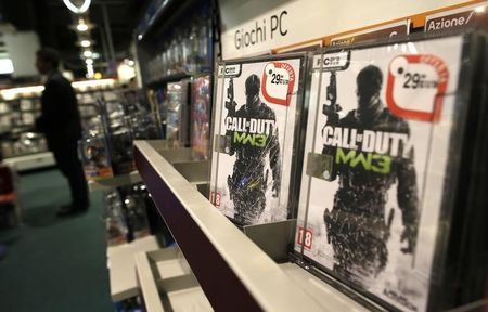 US-ACTIVISION-RESULTS:Activision Blizzard revenue rises as Call of Duty delivers