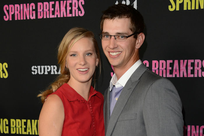 Heather Morris and Taylor Hubbell