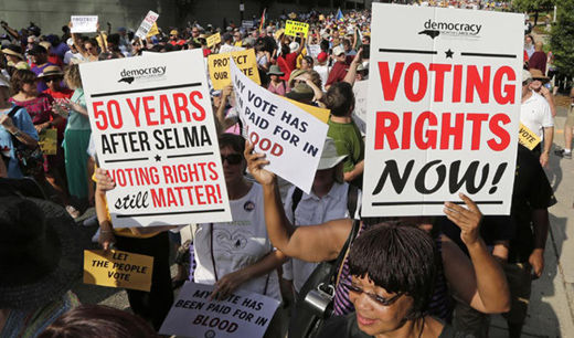 Are Americans' voting rights 'separate but equal'?