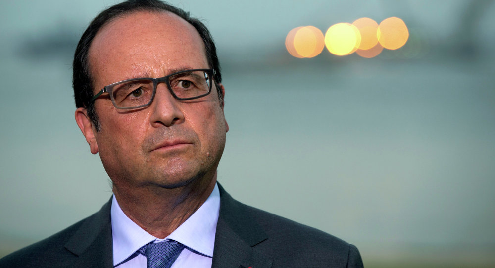 French President Francois Hollande