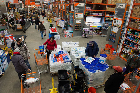 Home Depot Inc. is benefiting from 40 straight months of rising U.S. housing prices