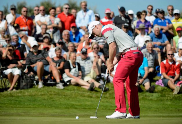 David Horsey at the European Tour Golf Tournament in Himmerland Denmark