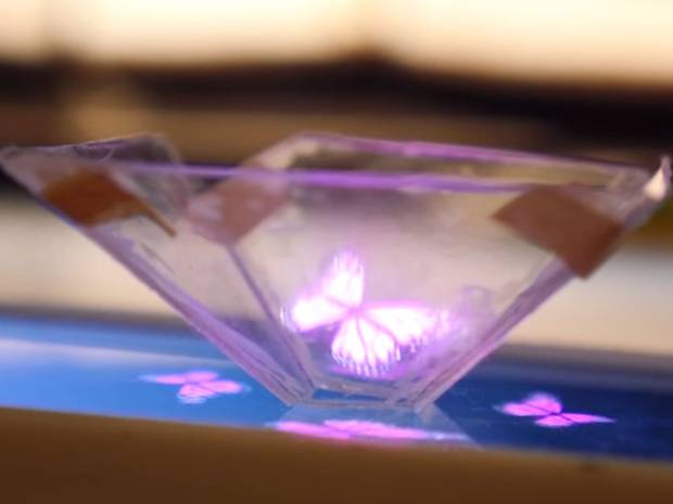 How to turn your smartphone into a 3D hologram projector using everyday objects