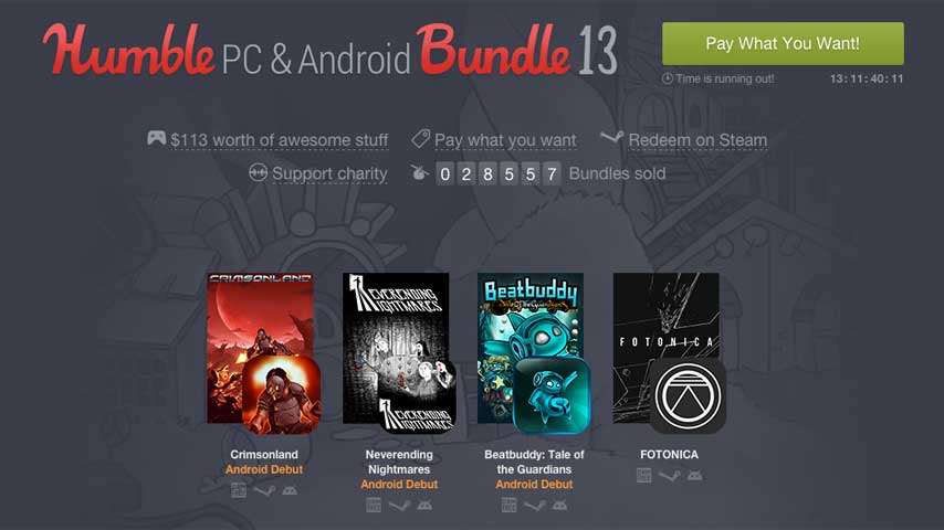 Humble PC And Android Bundle 13 Includes 7 Games (3 Android Debuts) And More