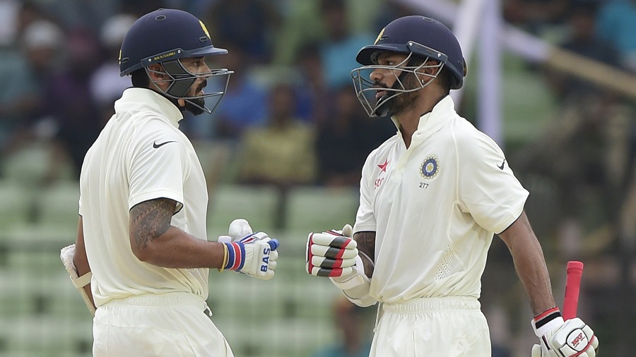 Dhawan and Vijay have been the preferred opening pair for India in Tests