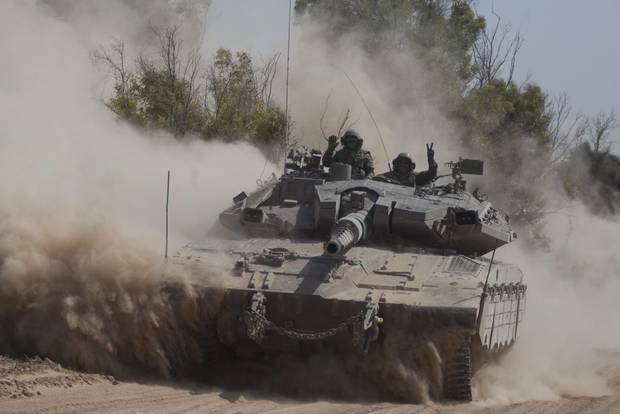 The Israeli Defence Force is reportedly carrying out manoeuvres to test their capability to launch an attack in the Golan Heights