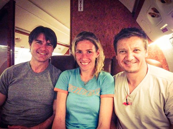 Tinmouth with stars Tom Cruise and Jeremy Renner