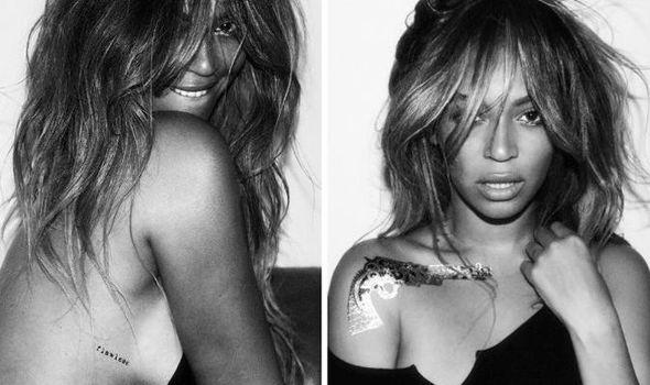 Beyonce launches new tattoo collection