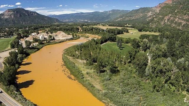 Animas River orange