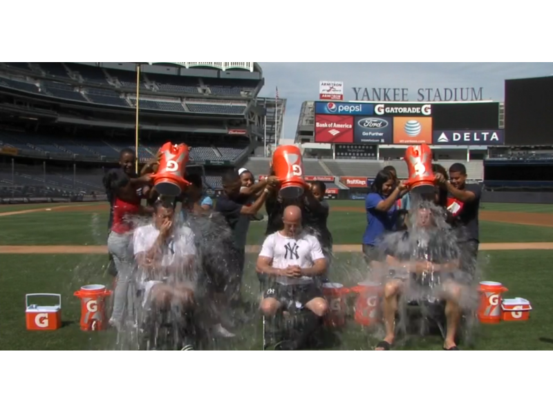 WATCH New York Yankees Take ALS Ice Bucket Challenge