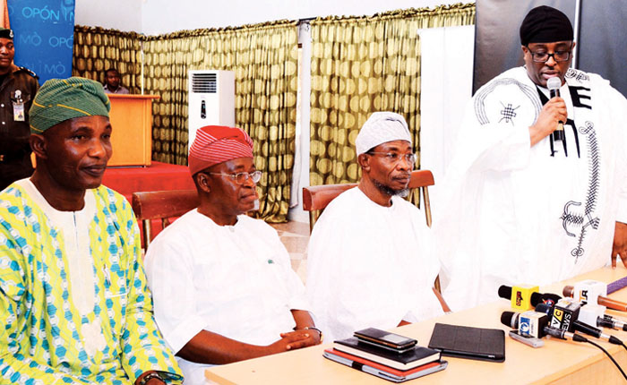 Buhari Aregbesola others mourn as Ife chiefs announce Ooni’s death