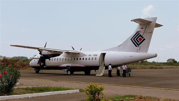 The Trigana plane that crashed