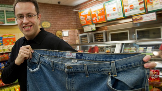 Jared Fogle no longer appears in Subway's advertising campaign